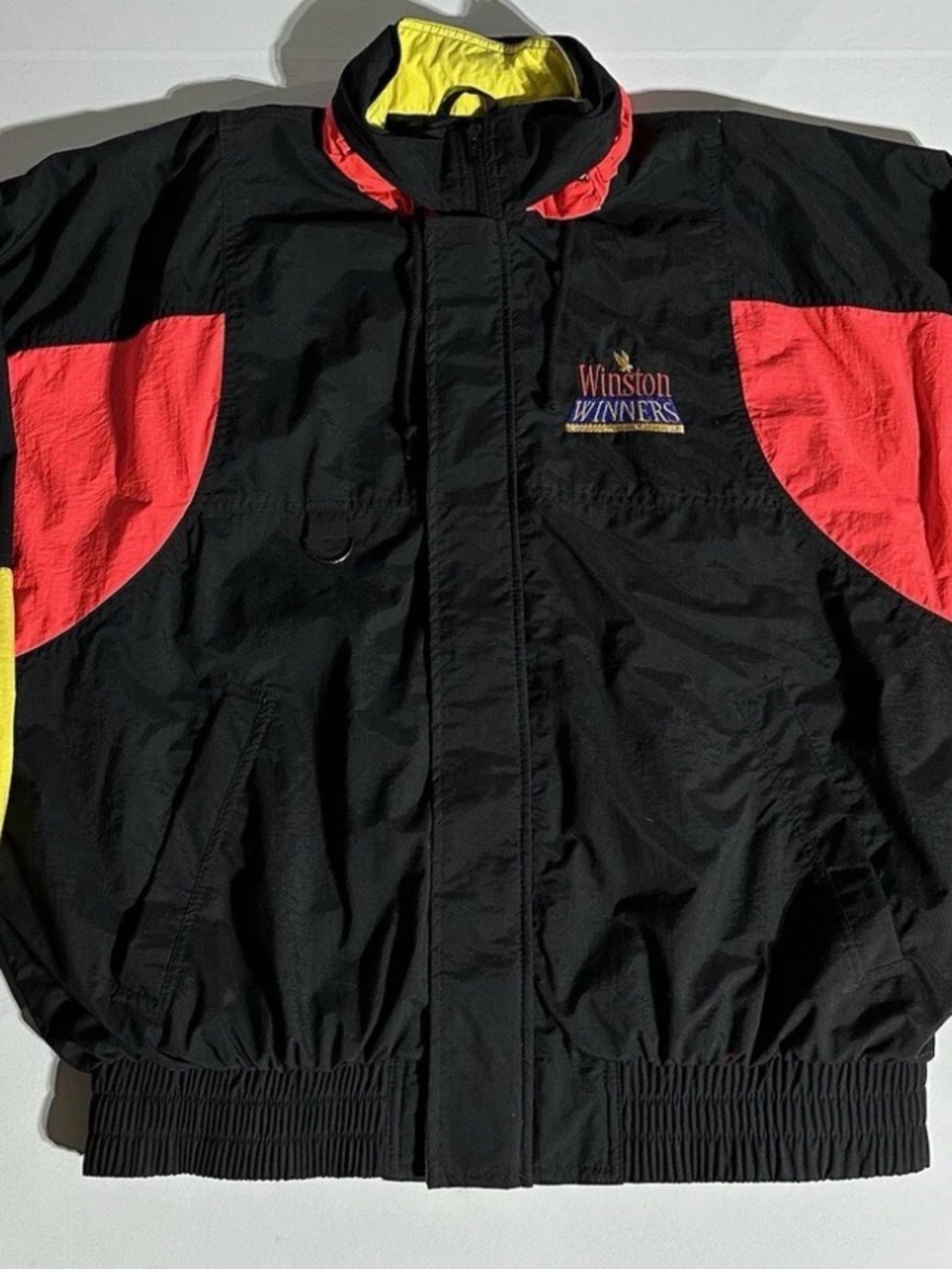Style Auto Racing Men's VTG Nascar Winston Winners Club Full Zip Jacket Size L
